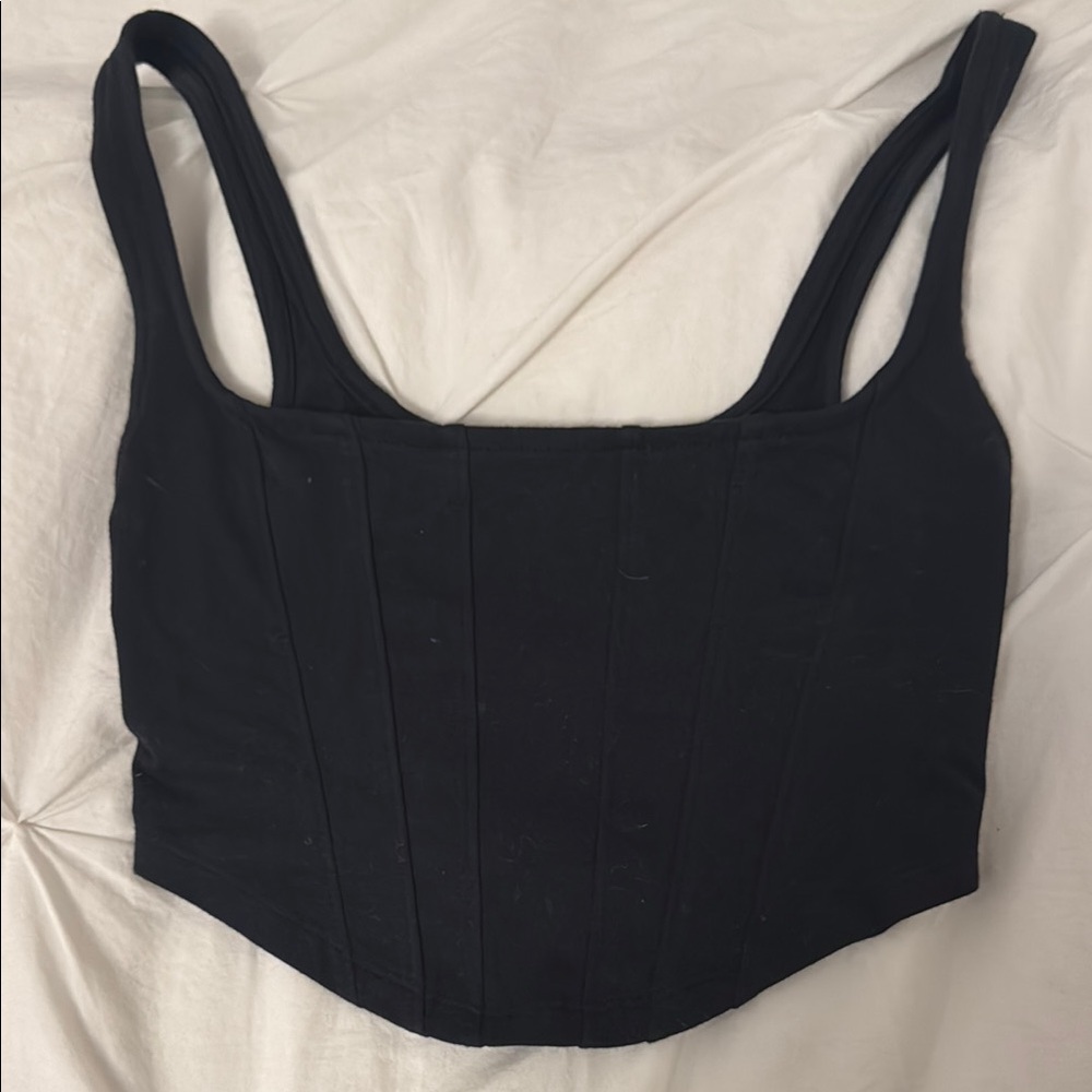 Urban Outfitters Black Corset Women's Going Out Top